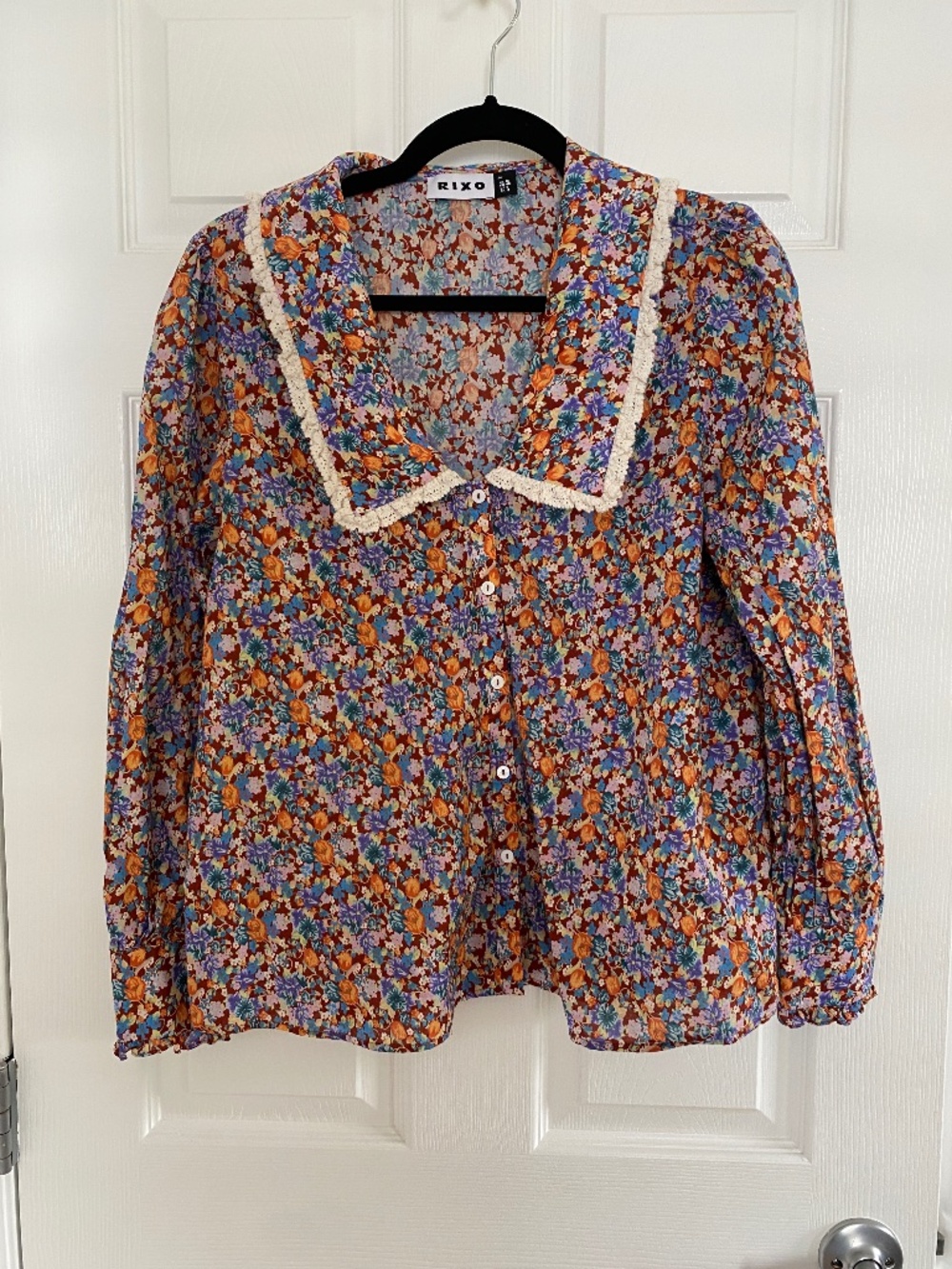 Rixo London Mady Top Tulip M